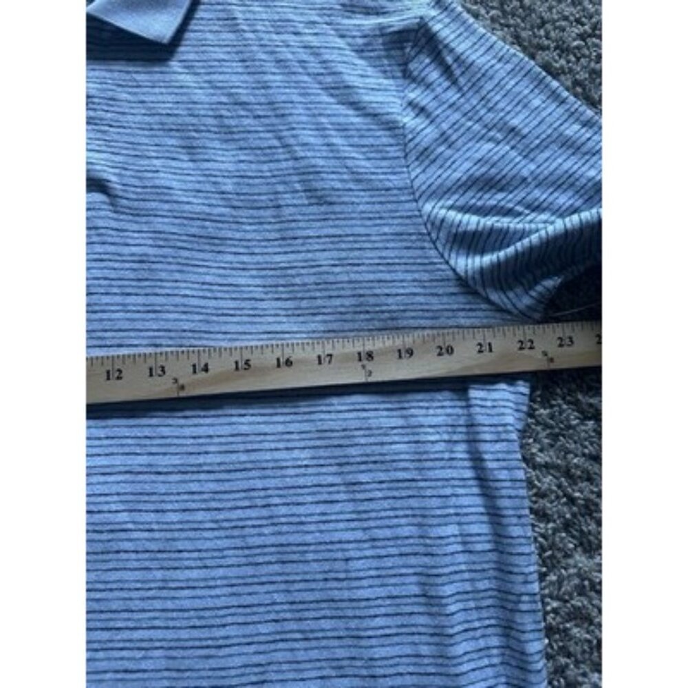 OAKLEY Men’s DEBRIS STRIPE Short Sleeve Short Pull Over Size XL Arctic Ice - Picture 7 of 11